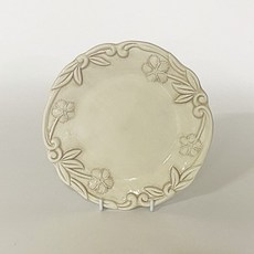 ELIOS 我的花A型沙拉盤 3495, 乳霜