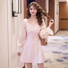 피어니스트 드로스트링 미니원피스 빅사이즈 포함