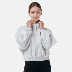 betterthanlife 女款經典排汗拉鍊短版夾克