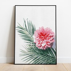 Play about DIY傑作圖40 x 50厘米, 花與散尾葵(MG007)