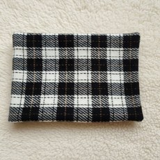 코지 기모 체크 원단, 클래식 모던, 1개