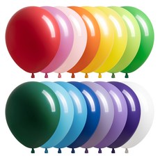 Joy Balloon 彩虹混合氣球 30cm, 隨機出貨, 100個