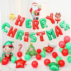 P&B UNITY 聖誕皇家組合 1 + 星星氣球, 混合色, 1套