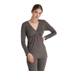 IUNIQUE 全棉莫代爾純色孕婦內衣上下套裝