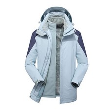 女性雙色戶外防風外套 LK 541