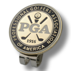 AppleTree PGA 高爾夫球標, 1個, 金色 + 黑色