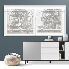 Acacia Living 防風乙烯基窗戶超大 300 x 200 厘米, 1個