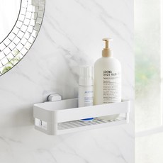 Modern House 緊密貼合墊 洗髮潤髮乳籃式置物架, 1個, 單一顏色