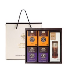 커피빈 스페셜 콜렉션 6호, 캡틴 아메리카노 10T 2개 + 아메리카노 10T 2개 + 아령 텀블러, 1세트