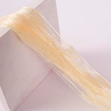 아티홈 하트라인 파티 실커튼 관통형, 샴페인