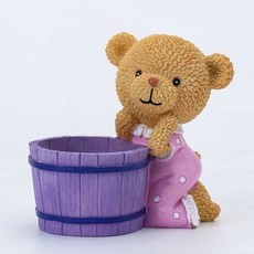 Renfis花園裝飾品小飾品 小熊 D型, 混色