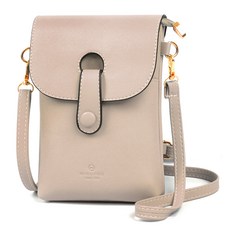 MARCO POLO 迷你斜背手機包 MP3482, 淺米色