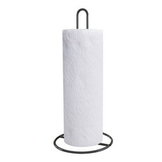 紙巾滾筒架, 黑色的, 1個