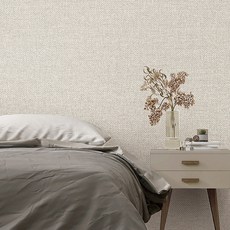 코스모스벽지 앨리스 합지 대폭 롤벽지, 웜그레이(45242-4)