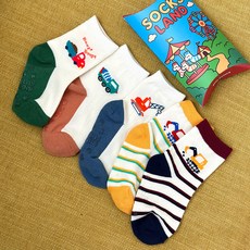 Kids FUTURE 兒童用 Tani 重型機具襪子 5雙組