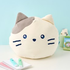 버터 눈빤짝 밀크캣 페이스 쿠션, 화이트