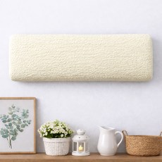 LOVINGLAB Air Mood 彈性壁掛式冷氣機罩, 奶油白