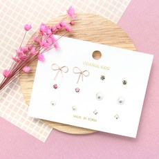 日常造型耳環 6款 各2入