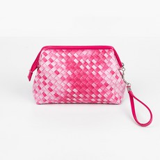 크로스 짜임 파우치