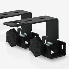 아라크네 블라인드 커튼 무타공 설치 올뉴 노노피스, 블랙, 2개