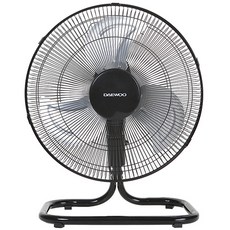 DAEWOO 大宇 左右擺頭 3段速 大型 工業用 營業用 電風扇 40cm, 黑色, DEF-DF1600L