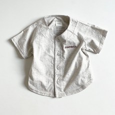 Neuel 兒童印花圓球短袖襯衫