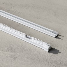 WINDOW DRESS 窗簾軌道, 白色