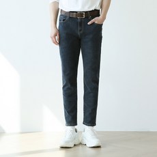 BLUEForce 男款 John Karen 錐形九分彈性牛仔褲