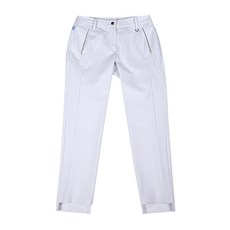 HALEY 女款修身後開衩拼色設計長褲 HU-WP1004