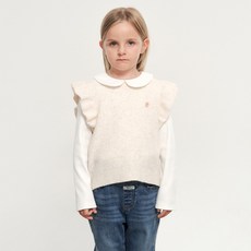 MaritheFrancoisGirbaud 兒童W荷葉邊針織背心