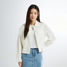 스파오 여성용 쿨 스트레치 포켓 점퍼 SPJJE24G01