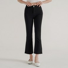 Gembling 女款九分彈力魔術靴型刷毛牛仔褲