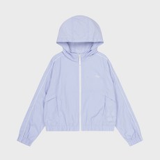 POLHAM KIDS 女童單層素色滾邊防風外套