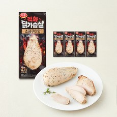 주식회사 하림 직화 닭가슴살 소금구이맛, 100g, 5개, 1개입