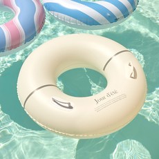 Juedette 雙層成人戲水手把游泳圈 87cm, 1個, Horizon