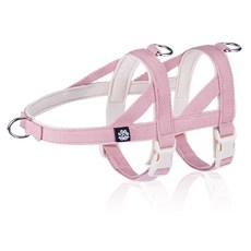 Mungtem 狗狗防掙脫胸背帶, 粉彩粉, 1個