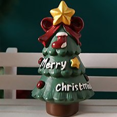 Homeflow 歡度聖誕動物公仔裝飾品, 1個, 聖誕樹