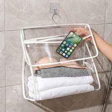 Noreunoreu 浴室防水袋, 白色, 1個