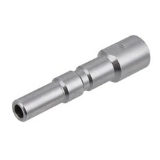 灰色現代自助洗車用高壓洗車機不鏽鋼連接快速接頭, 83mm, 銀色