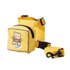 Yogisso 狗狗汪星人書包胸背帶, 黃色, 1個