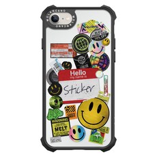 모란카노 임팩트 투명 유니크 디자인 휴대폰 케이스