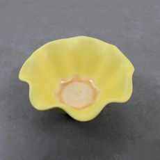 Dalsogum 甜點 優格 麥片 家庭咖啡館 冰淇淋 花朵碗, 1個, 檸檬