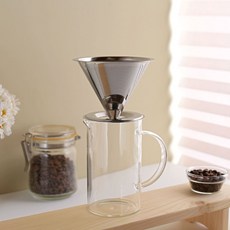 라프르 핸드 드립 세트 HS01, 1세트, 서버 + 드리퍼, 600ml 1세트, 서버 + 드리퍼, 600ml