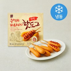 오뗄 추억의 카스테라 찹쌀 핫도그 (냉동), 50g, 1개, 25개입