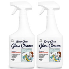 Saenghwalgongsik 深層清潔玻璃清潔劑, 750ml, 2個