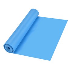 코쿼드 골반운동 세라 고무탄력 프리미엄 요가 라텍스밴드, 블루, 1개