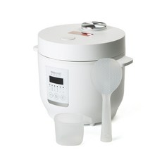 Kitchen-Art Rafale電子鍋+量米杯+飯鏟組, KR-D350BB, 白色