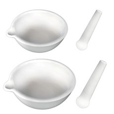 O-ON 陶瓷研磨碗 + 研磨棒 小號 + 中號組合, 單一顏色, 1套