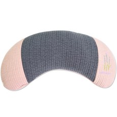 Marvelous 色染純棉絎縫蕎麥枕頭, 海軍藍, 1個