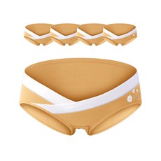 마켓A 데이지 V형 숏드로즈 임산부 팬티 5p